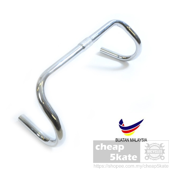 Chrome Drop Bar handle bar for Classic Roadbike Fixie