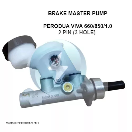 NEW BRAKE MASTER PUMP PERODUA VIVA 660 850 1.0 AT MT 2PIN 3 HOLE 47201 ...