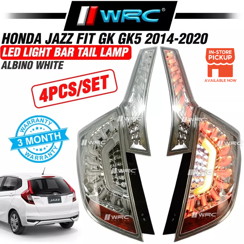 Honda Jazz Fit GK GK5 2014 2020 Led Light Bar Tail Lamp ( Albino White ) Shopee Malaysia