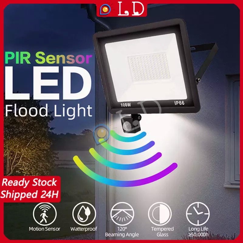 Smart Induction PIR Motion Sensor RGB Lamp Waterproof Motion
