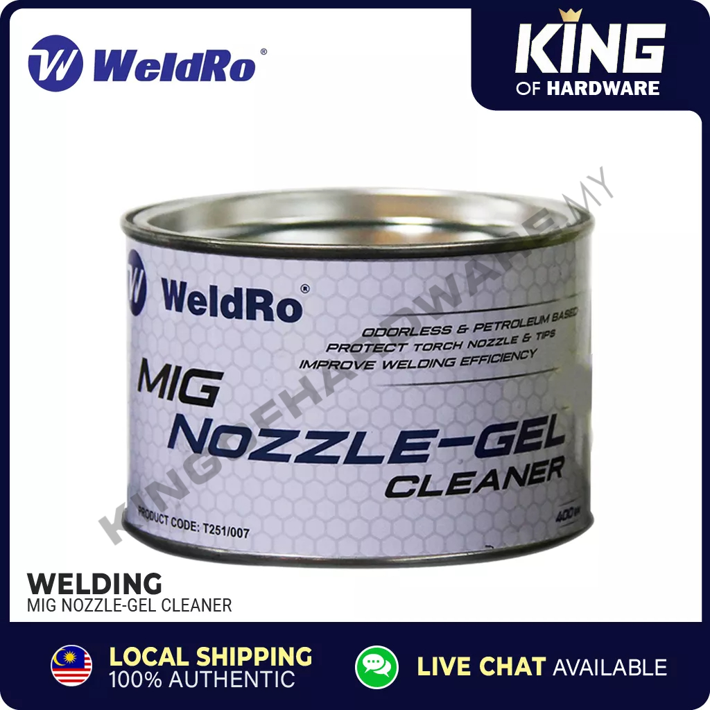Weldro MIG / CO2 Nozzle Gel Cleaner ( 400g ) Welding Torch Cleaner