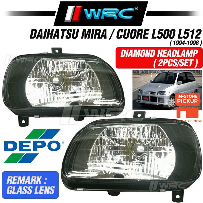 Pack LED DAIHATSU MIRA GINO I 0.7 S (1998 à 2003) – Pack Ampoules Extérieur main image 0
