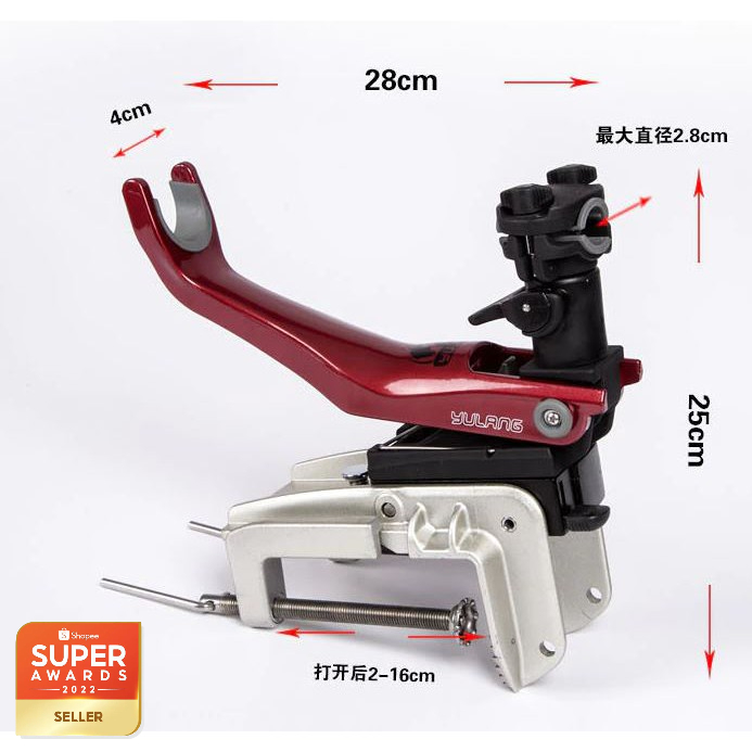 2021 Model Yulang boat rod holder Fish YD1601 Ship Mount Boat Pole