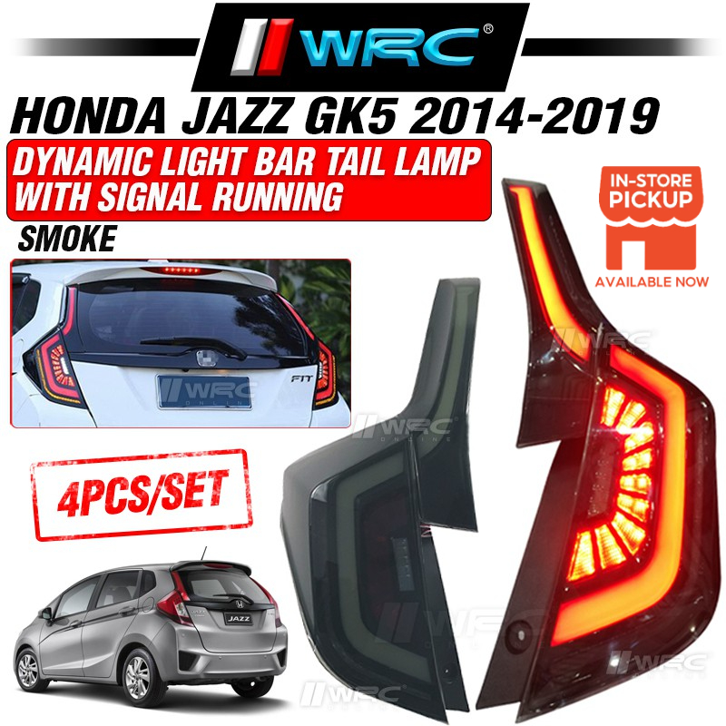 904 Honda Jazz GK5 2014 2019 Dynamic Light Bar Tail Lamp With Signal