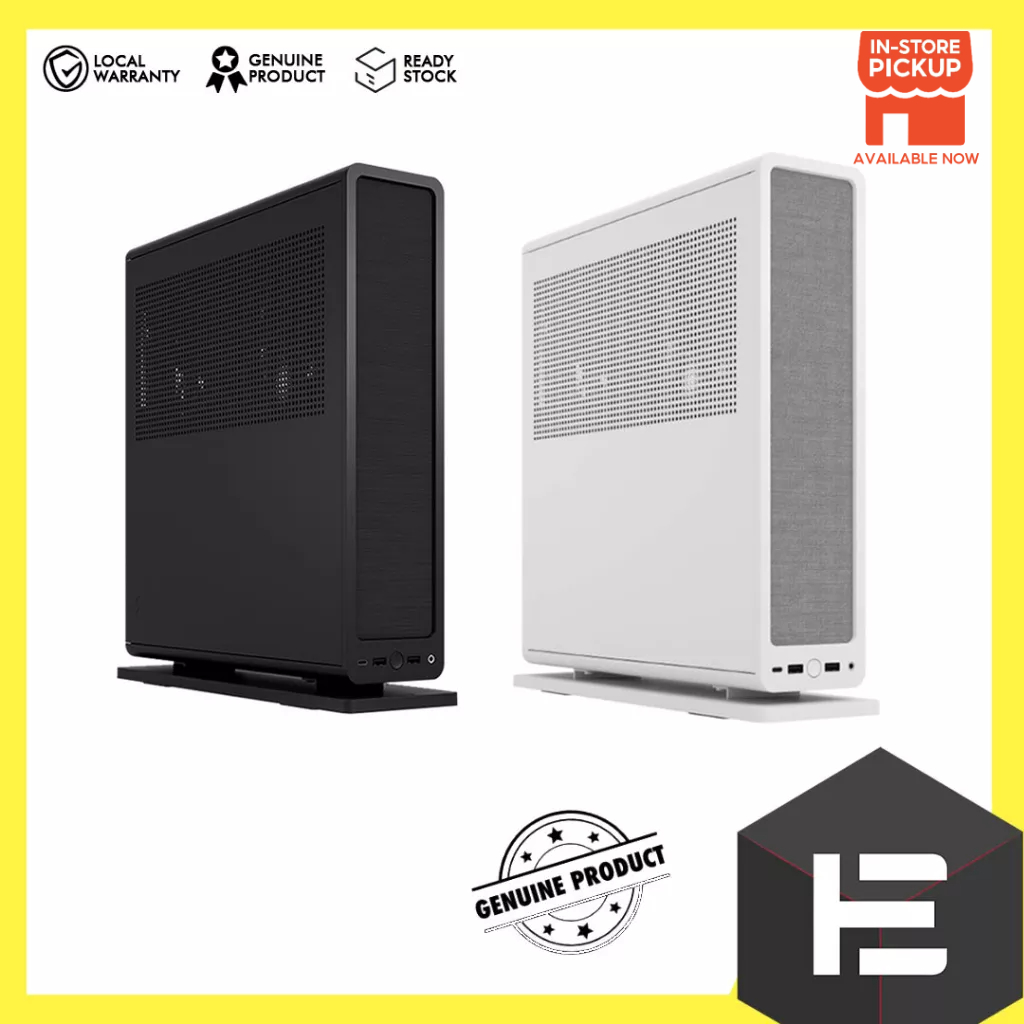 Fractal Design Ridge ITX Chassis - Black / White | Shopee Malaysia