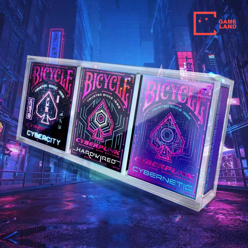 Bicycle Cyberpunk Cybercity/Hardwired Playing Cards USPCC | Shopee Malaysia