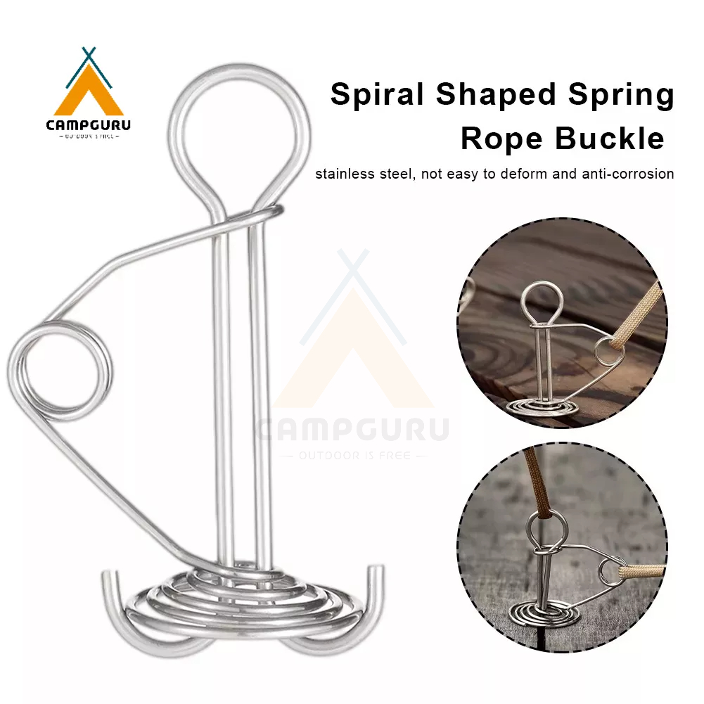 CAMPGURU Outdoor Squid deck nail high-strength spring buckle windproof ...
