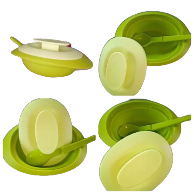 TUPPERWARE Mini Sauce Server with Spoon (1) 110ml | Sambal Dish | Bekas ...