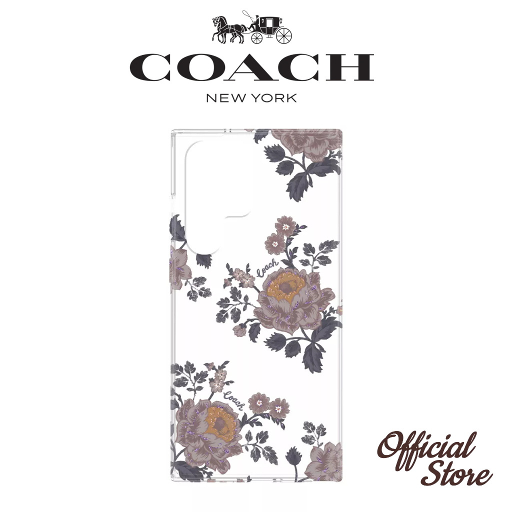 Coach Protective Case for Galaxy S22 Ultra - Moody Floral