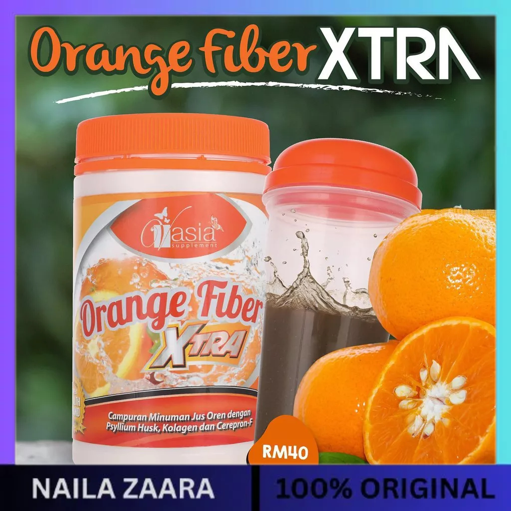ORANGE FIBRE XTRA 400G V'ASIA (READY STOCK) Shopee Malaysia