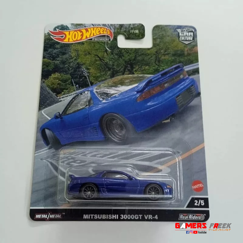 [PROMO MURAH] Hot Wheels Premium Mitsubishi 3000GT VR-4 Hotwheels Blue ...