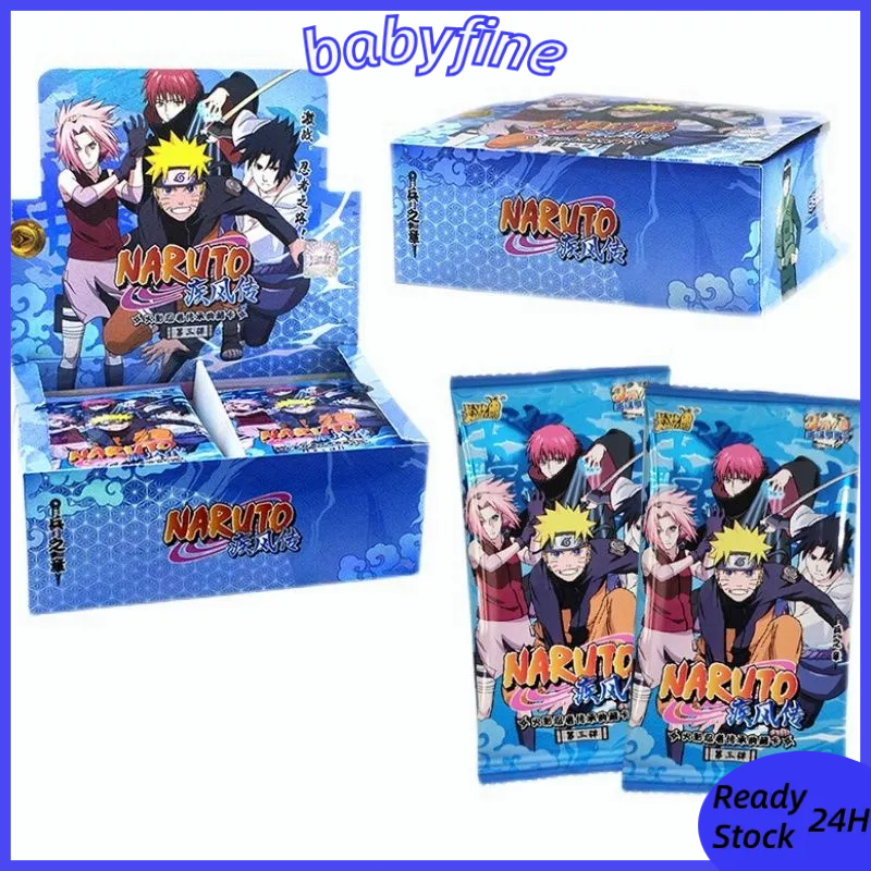 Naruto Kayou Official Trading Card Booster Box TIER 2 WAVE 1 - 50 Packs