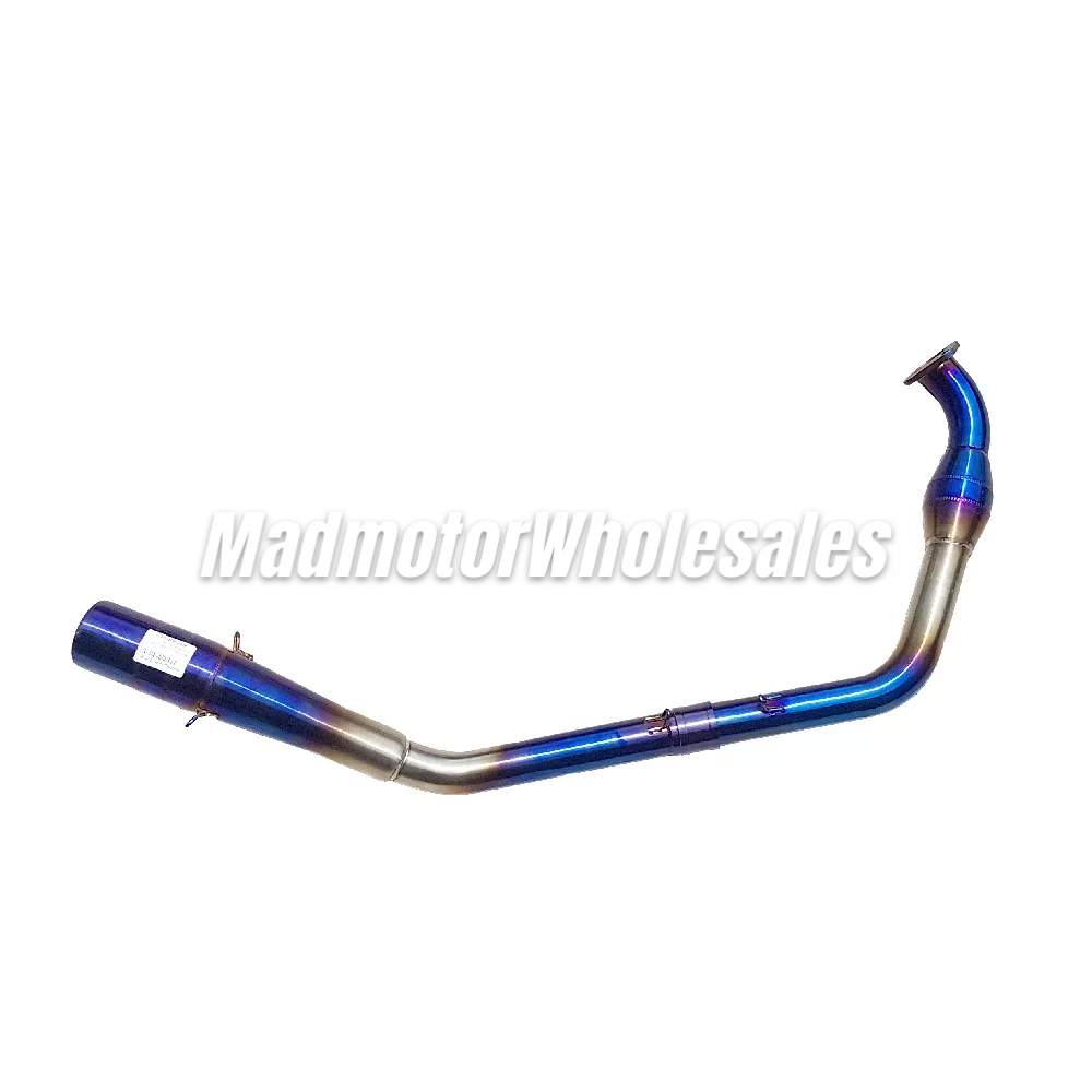 R15 Exhaust Header with Powerbom (BLUE) | Shopee Malaysia