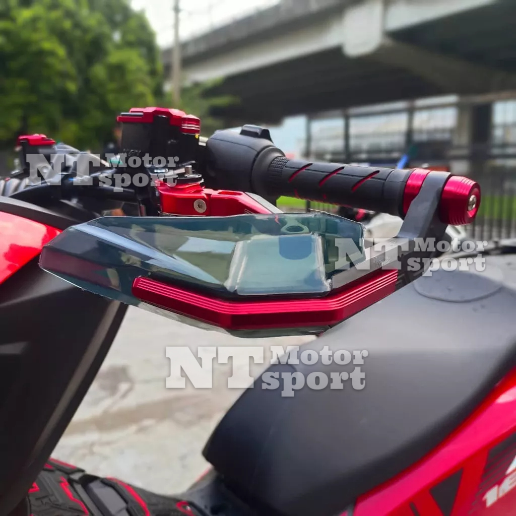 Universal Motorcycle Handle Guard Lever Throttle Protector Cover ...