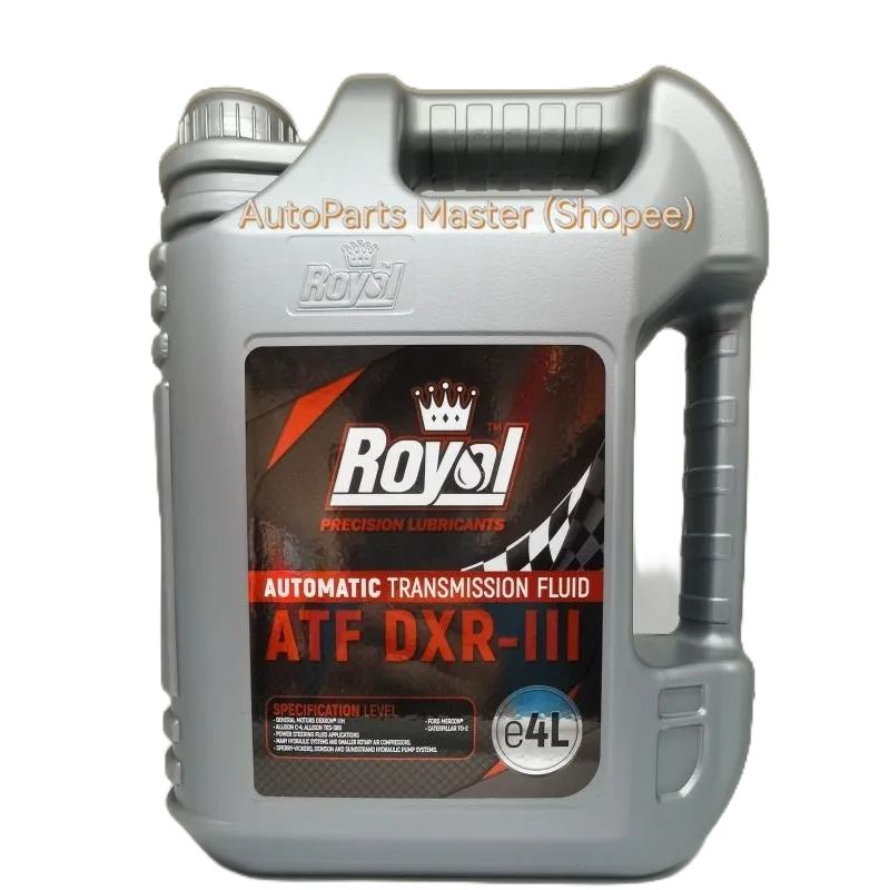 Royal Automatic Transmission Fluid ATF DXRIII D3 (4L) Shopee Malaysia