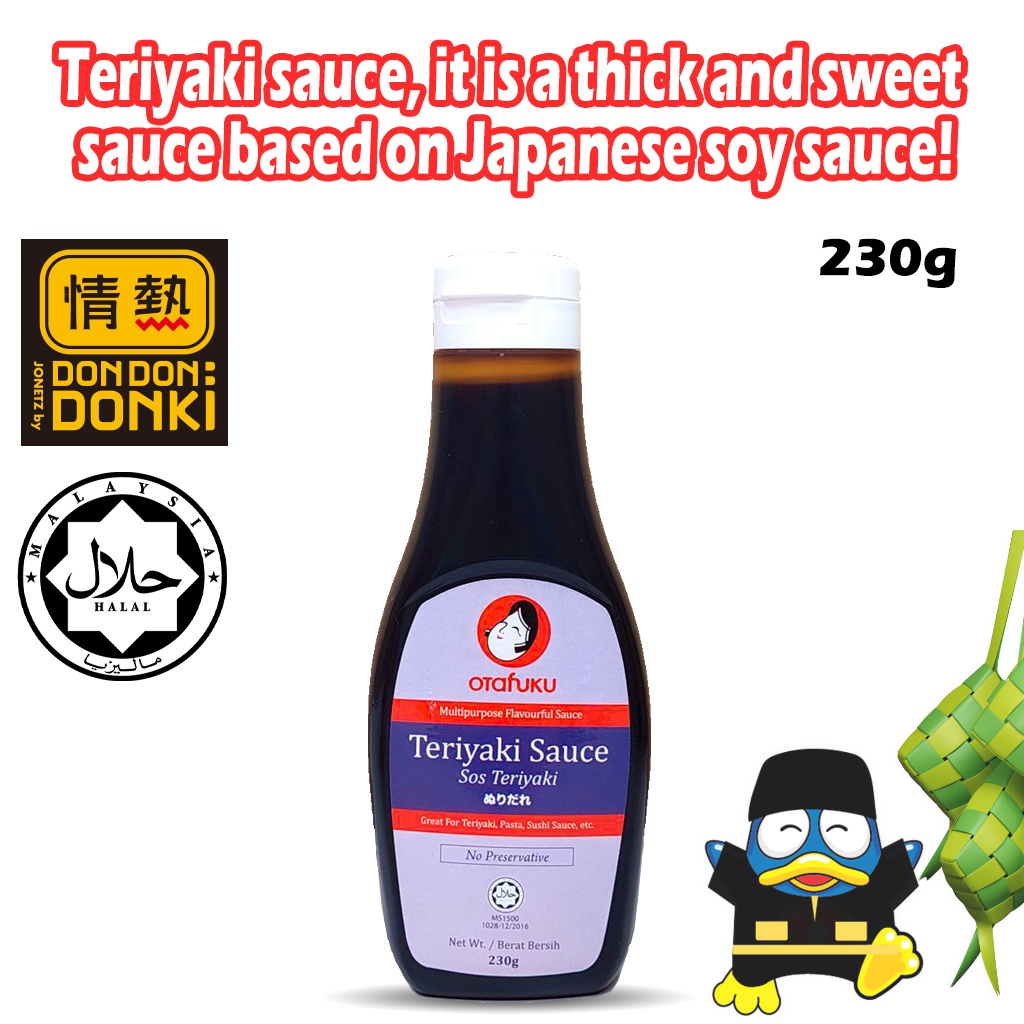[DONKI] Halal Otafuku Teriyaki Sauce Multipurpose Flavorful Sauce (230g) Shopee Malaysia