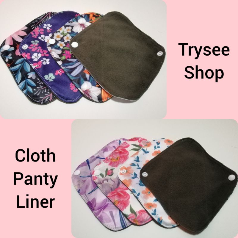 Reusable Cloth Panty liner / brown lining / Menstrual Pad / Sanitary