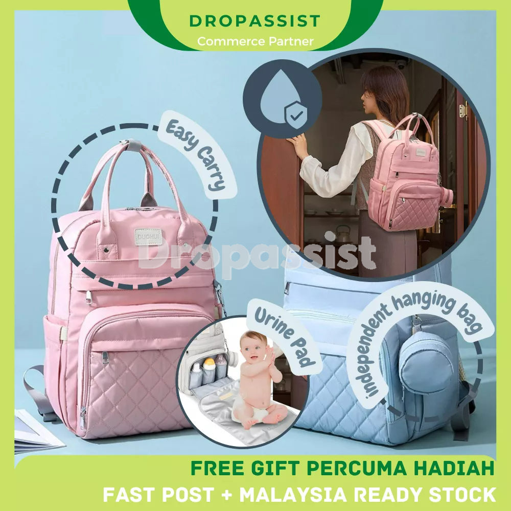 DROPASSIST 1831 Multipurpose Large Baby Diaper Backpack Baby Travel