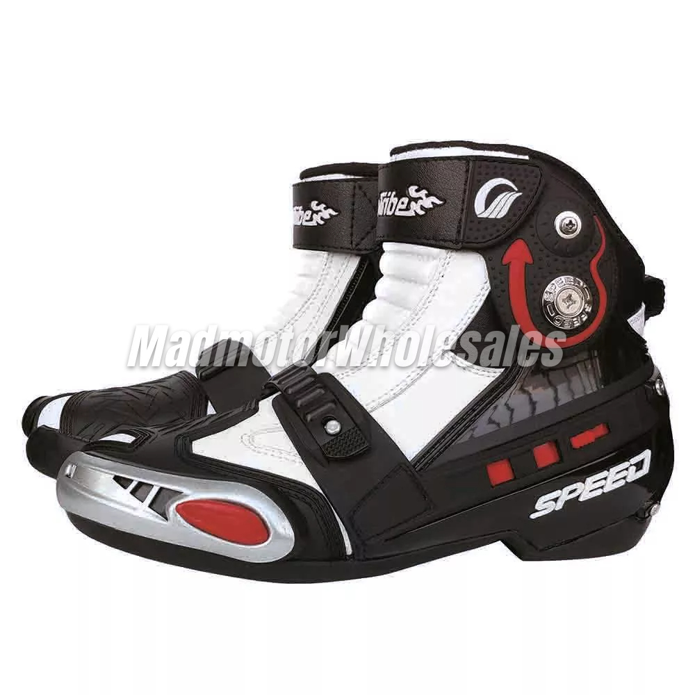 Motorcycle Racing Speed Riding Boots A009 (Low Cut) | Shopee Malaysia