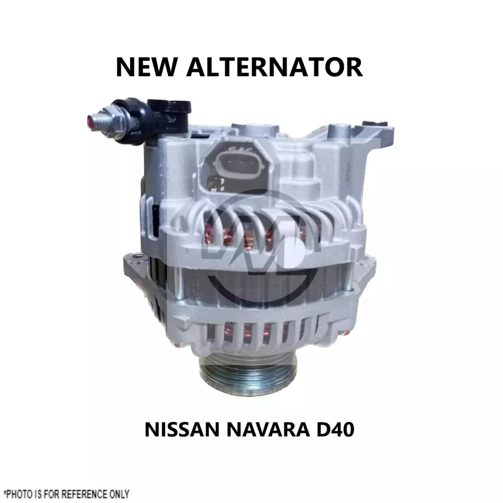 NISSAN NAVARA D40 100A S/PIN 7PK C/PULLEY NEW ALTERNATOR 23100EB71A