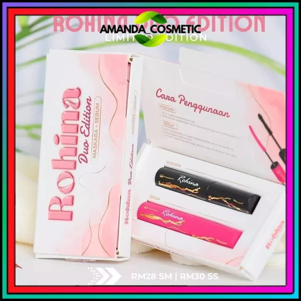 MASCARA ROHINA ORIGINAL DUO EDITION & LIMITED EDITION ROHINA MASKARA ...
