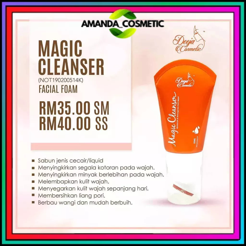 MAGIC CLEANSER DEEJA ORIGINAL HQ | Shopee Malaysia