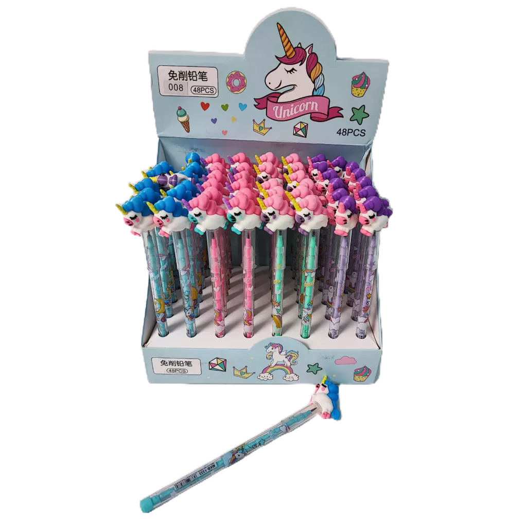 Cute Unicorn Pencil Penlex (Random Design) Shopee Malaysia