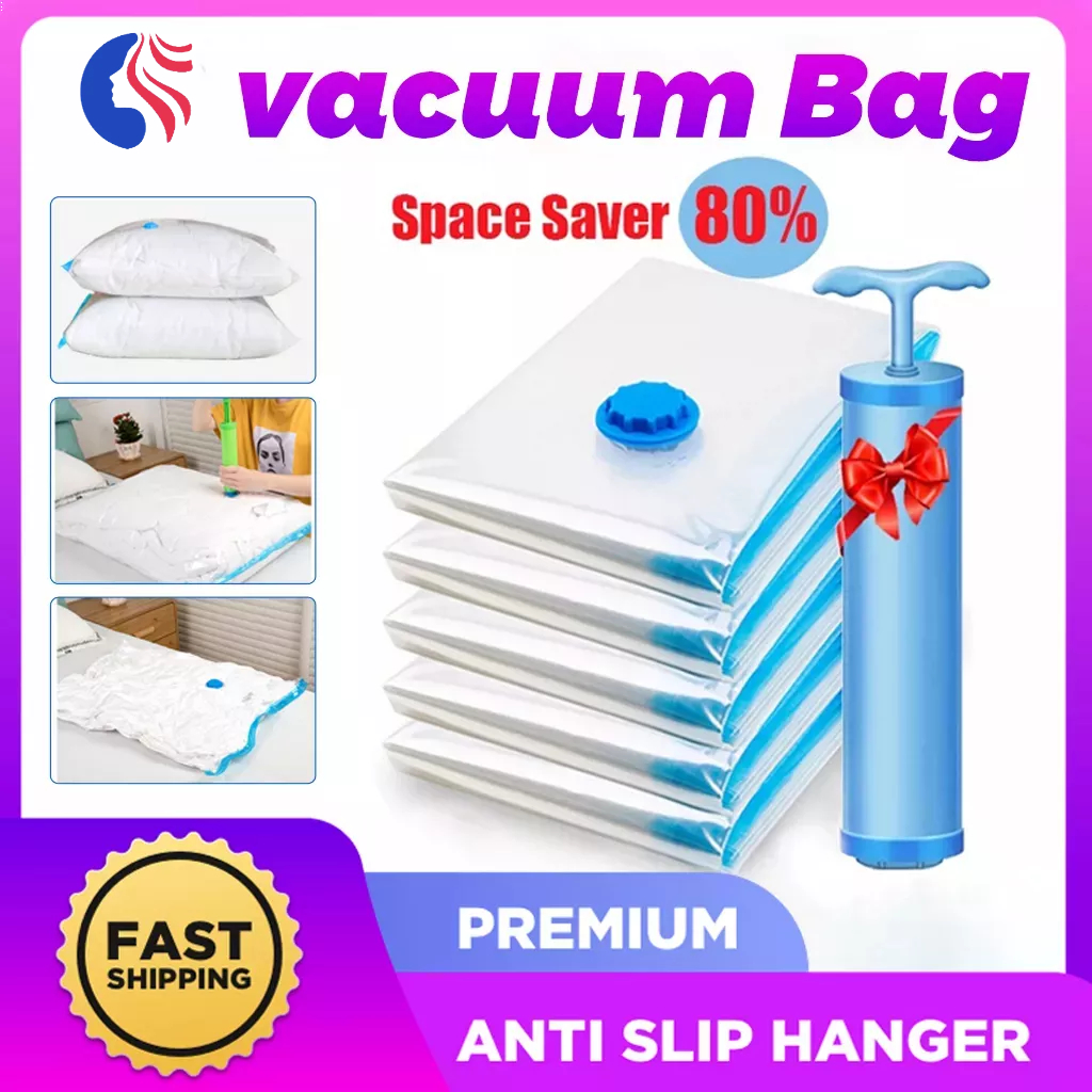 Vacuum Bag Clothes Organizer Travel Storage Bag Waterproof Compression