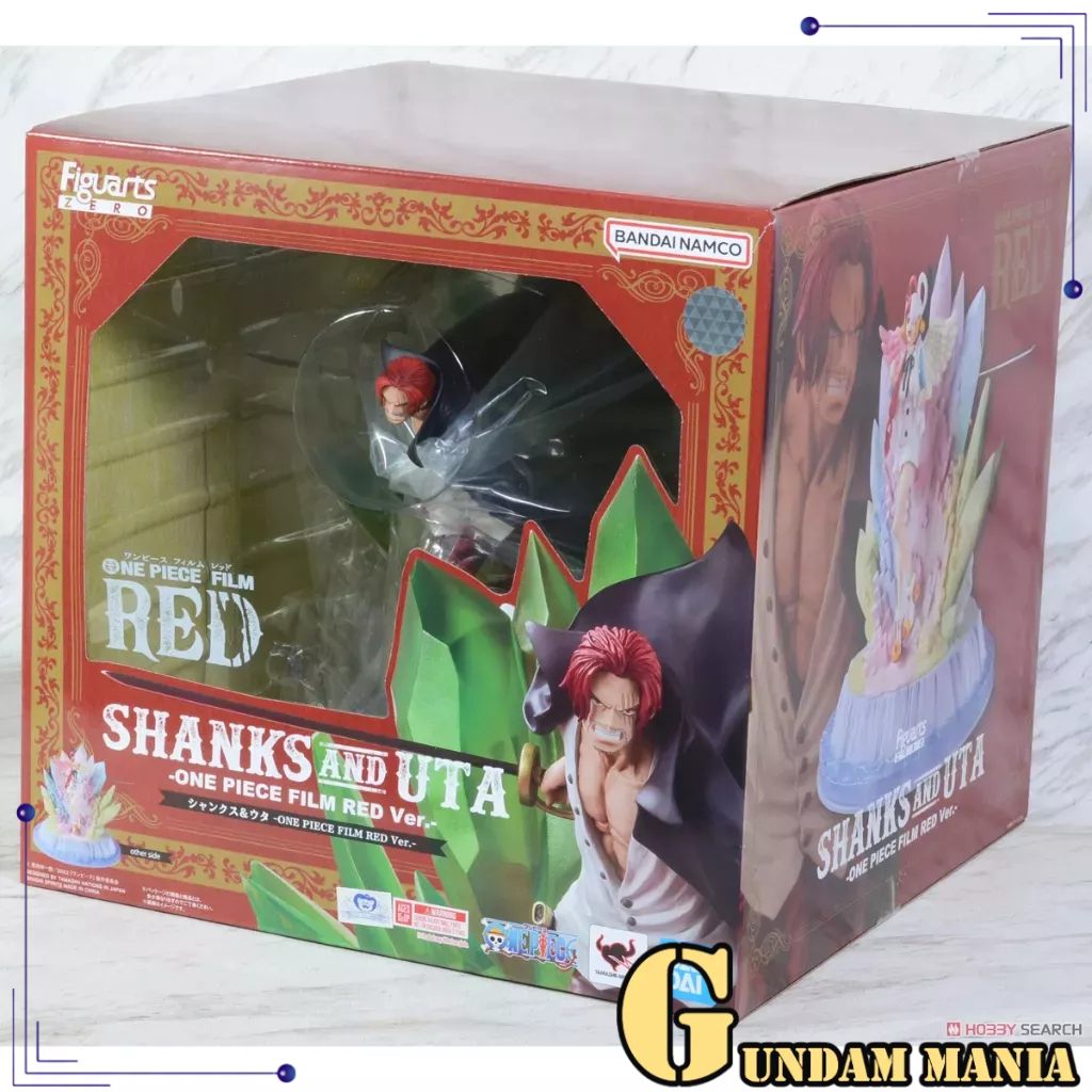 Bandai Figuarts Zero [Extra Battle] Shanks & Uta -One Piece Film Red ...