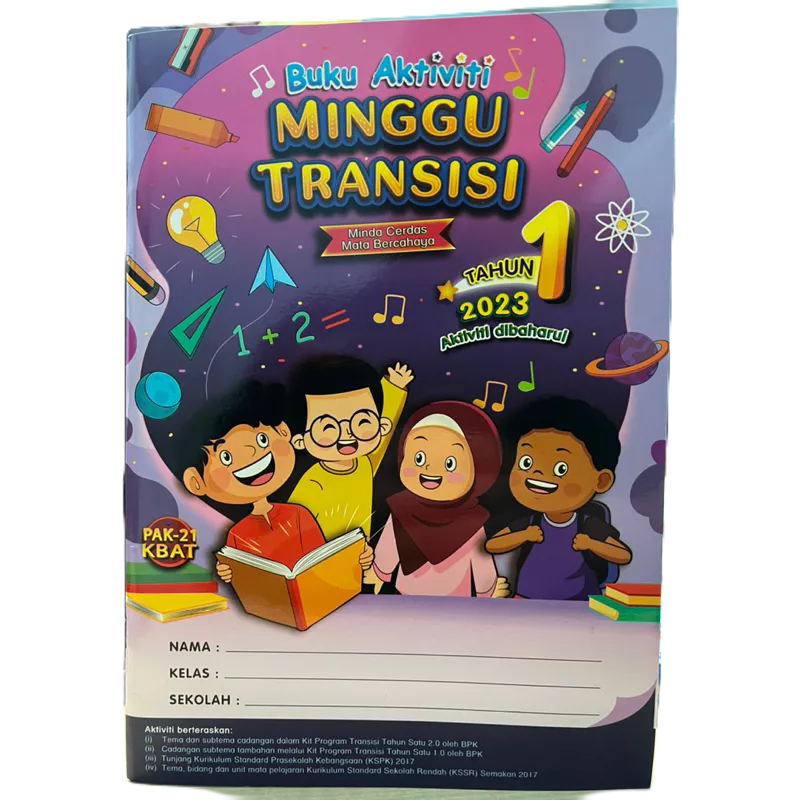 Buku Aktiviti Minggu Transisi Tahun 1 | Shopee Malaysia