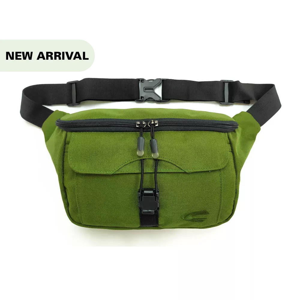 camel active Men Women 2023 Waist Bag 51104771 Army Green Black