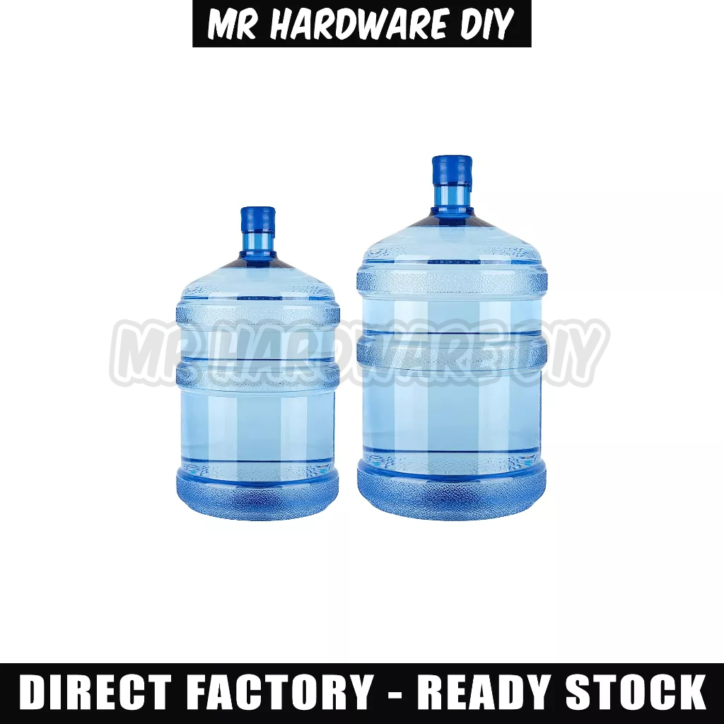 3 / 5 Gallons Empty Water Bottle with Cap for Top Load Bottled Water