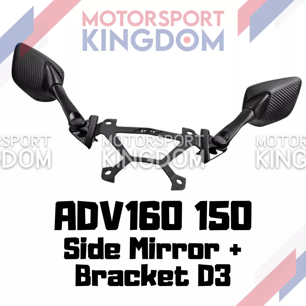 Honda ADV160/150 Side Mirror + Bracket D3 Motorcycle Accessories Side