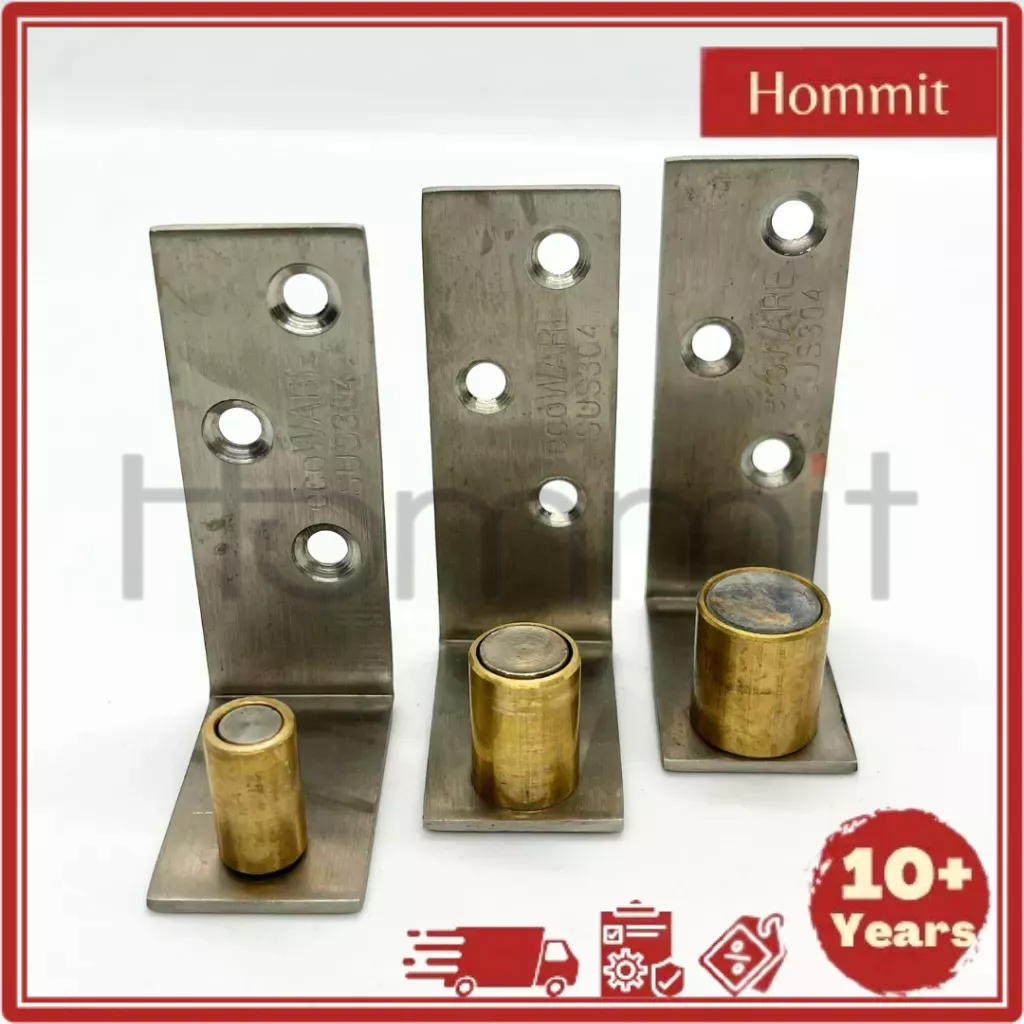 L Shape Stainless Steel Door Guide With Bearing pivot | Shopee Malaysia
