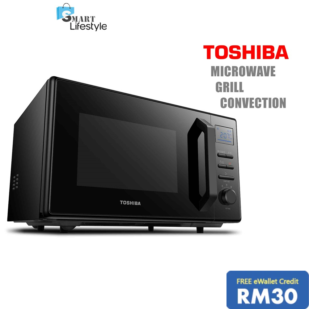 Toshiba Microwave Oven With Grill & Convection (26L) MW2AC26TF(BK