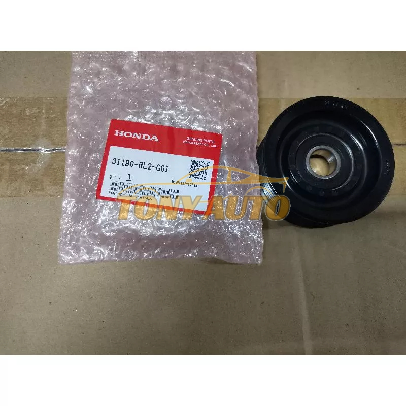 *ORIGINAL HONDA SWA CRV 0710 IDLER PULLEY, FAN BELT TENSIONER PULLEY