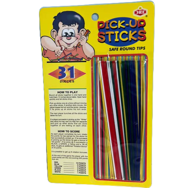 Pick Up Sticks Games 31pcs (Card) Shopee Malaysia
