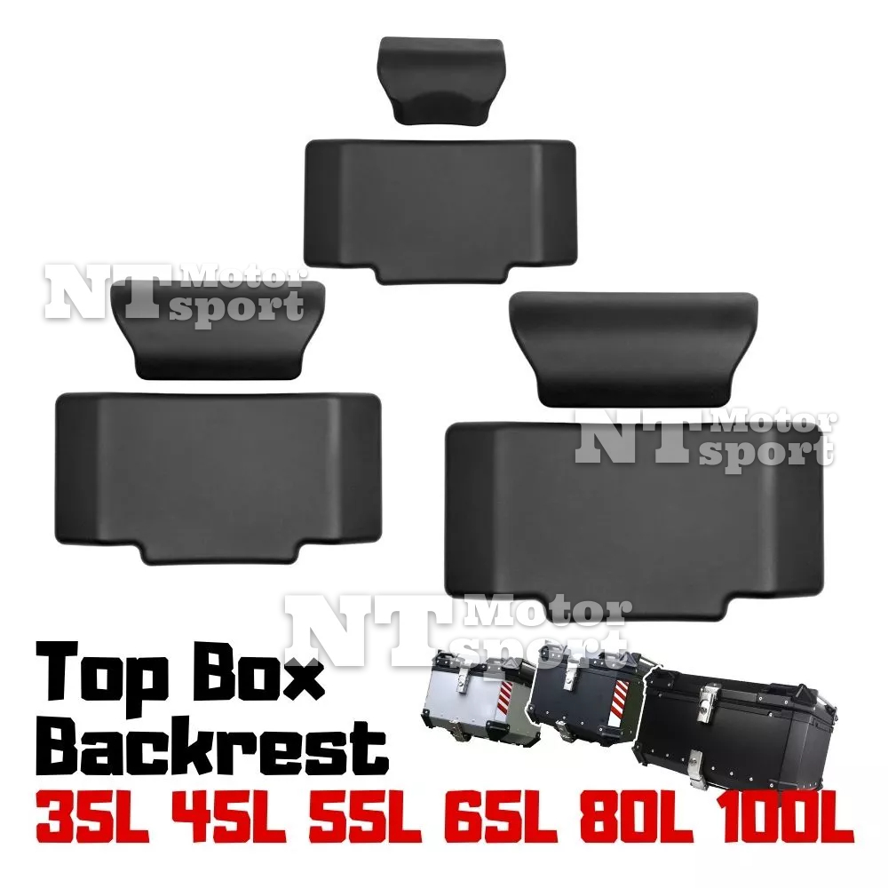 Motorcycle Top Box Backrest Pad Heavy Duty Cushion for 35L 45L 55L 65L
