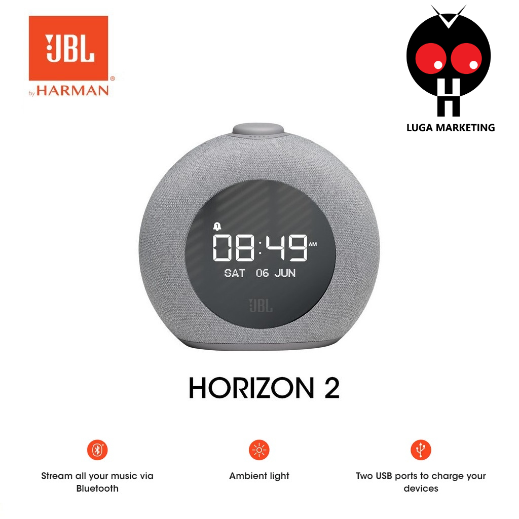 [Ready Stock] JBL HORIZON 2 Bluetooth clock radio speaker with FM