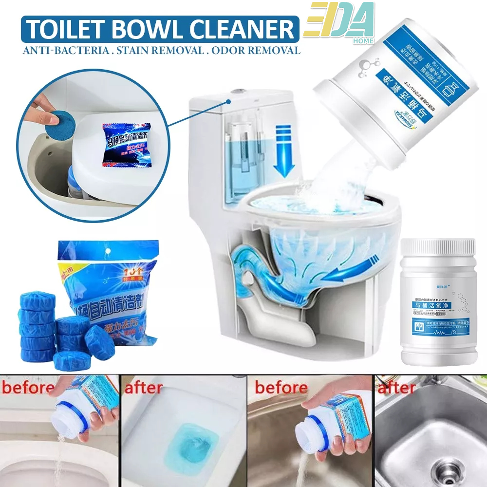Japanese Toilet Bowl Cleaning Agent Powder / Tablet Shopee Malaysia