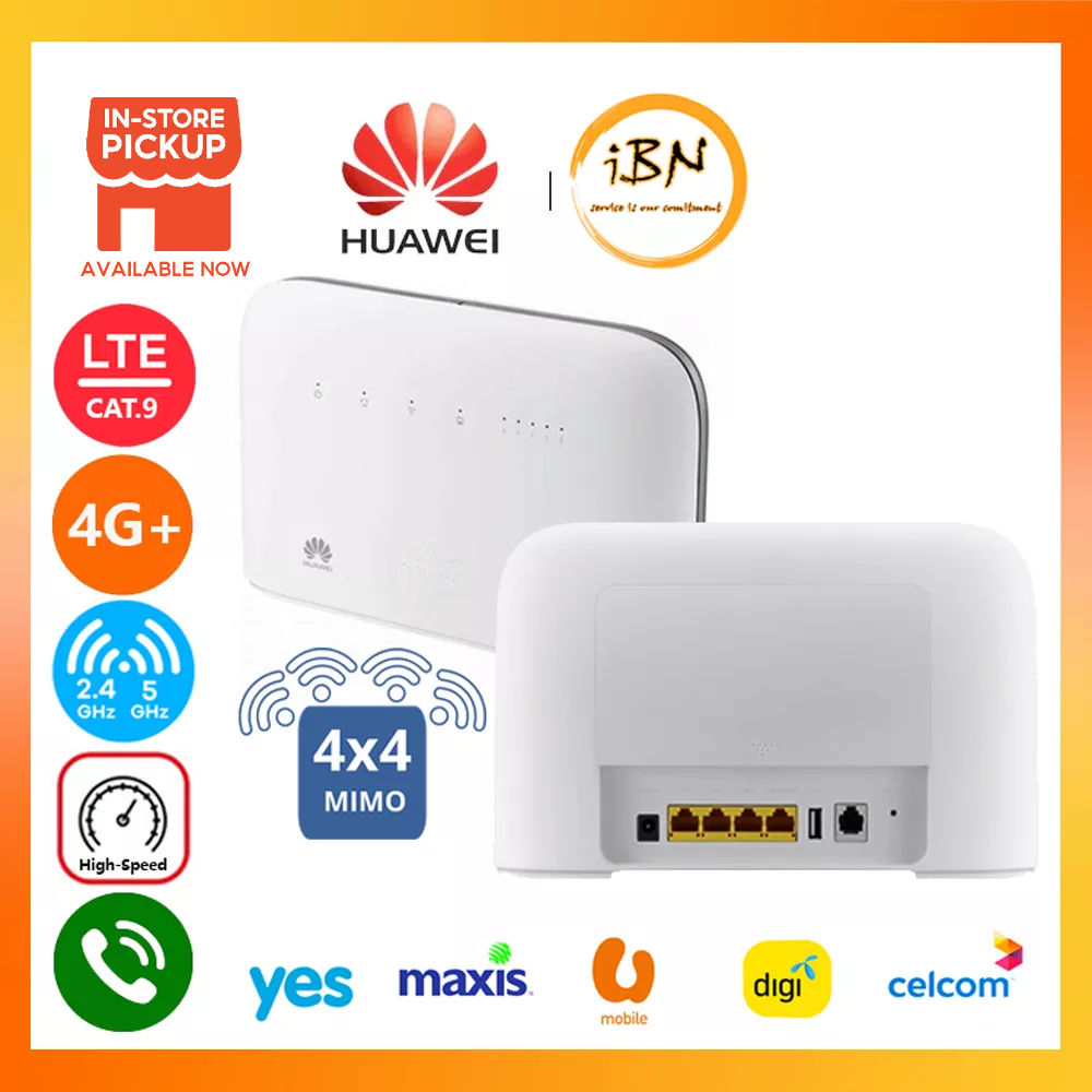 Huawei B715 B715S-23C 4G Router LTE Cat 9 Modded & AIO to bypass ...