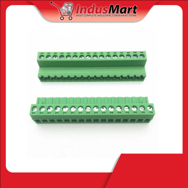 INDUSMART 5.08-10P (SET) MINI GREEN CONNECTOR | Shopee Malaysia