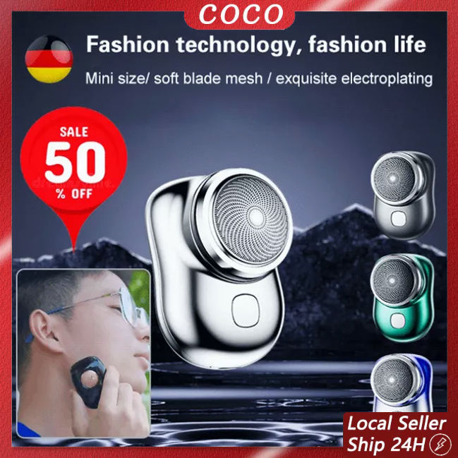 Waterproof portable mini electric shaver beard razor easy to carry Portable Mini Waterproof