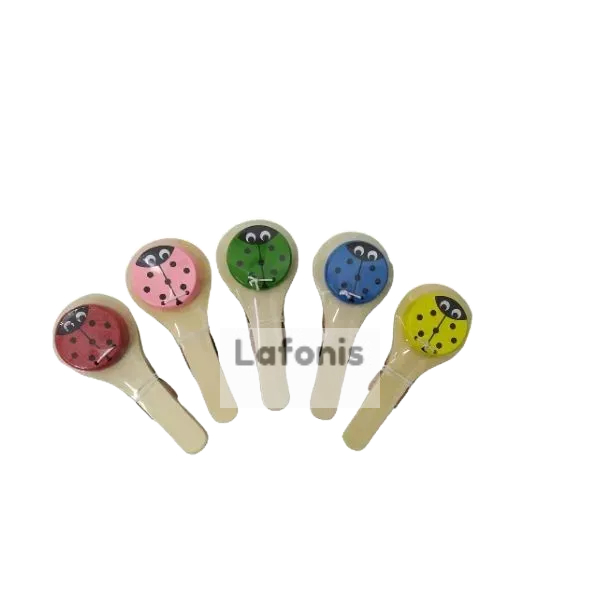 (Lafonis) Wooden Ladybug Rattle 2 Sided(6*13*3cm) | Shopee Malaysia