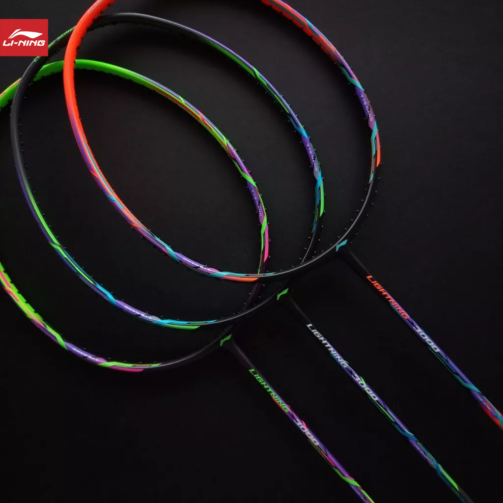 LINING LIGHTNING 3000 G6 BADMINTON RACKET (FREE STRING+GRIP) Shopee