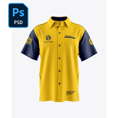 Mockup Baju Korporat | Mockup Tshirt High Quality Photoshop | Shopee ...