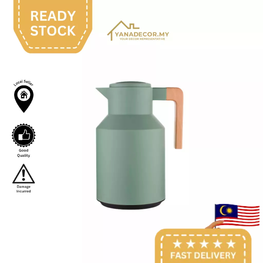 YANADECOR.MY [READY STOCK] Thermos flask 1L thermos air panas tahan