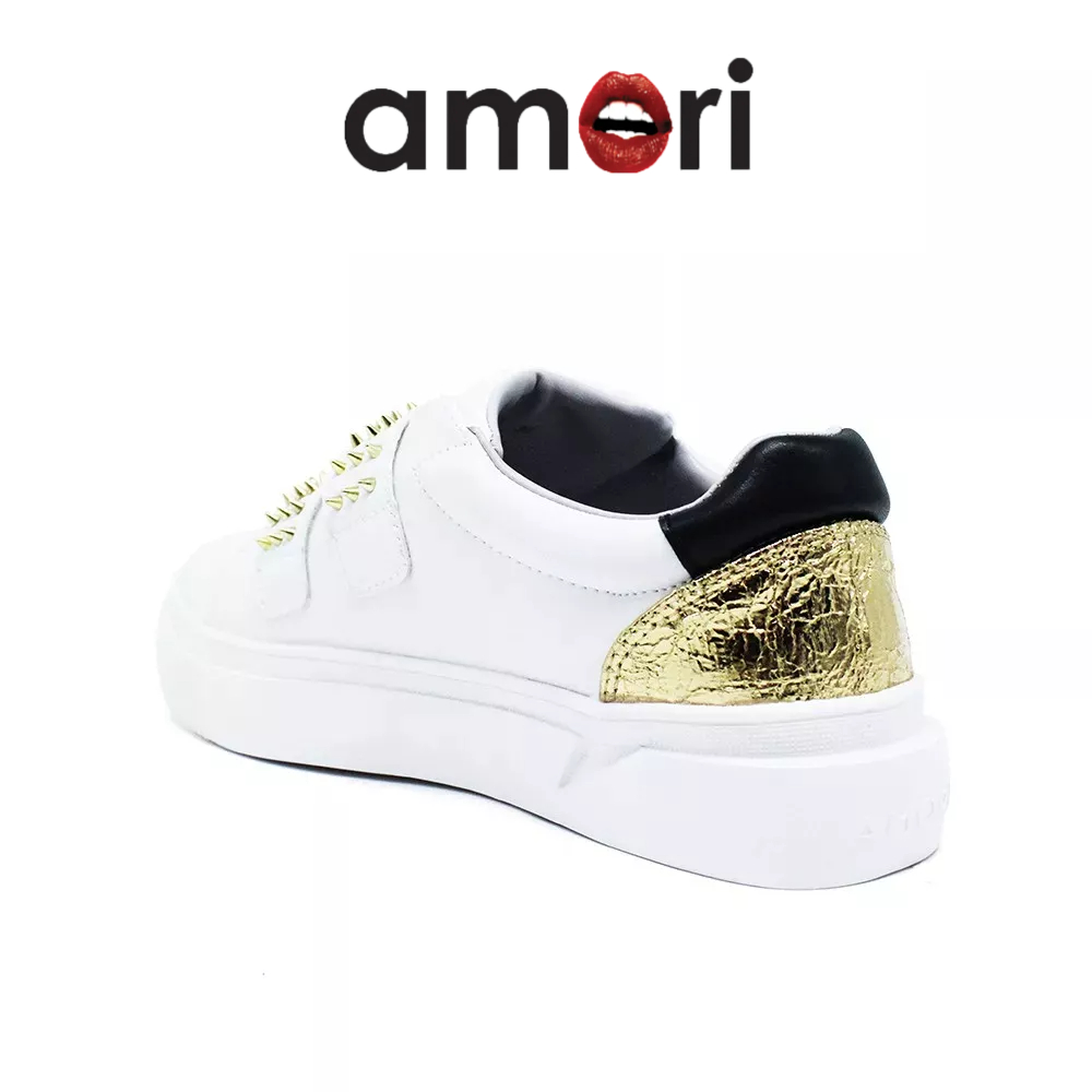 Amori Ladies Fashion Rock Star Sneaker Women Shoes |Soft Foam Cushion| Kasut Fesyen Wanita Rock Star