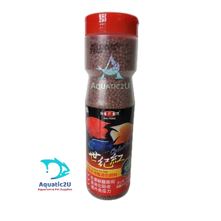 Hai Feng Colorful Floating Pellet Aquarium Fish Food 230g | Shopee Malaysia