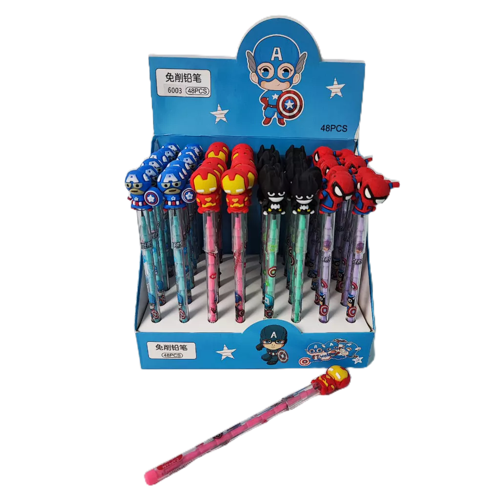 Pencil Penlex Superhero (Random Design) | Shopee Malaysia